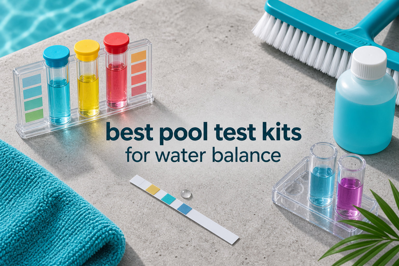 best pool test kits for water balance