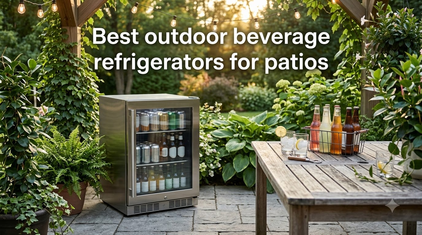 Best outdoor beverage refrigerators for patios
