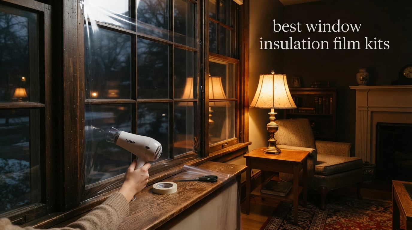 best window insulation film kits