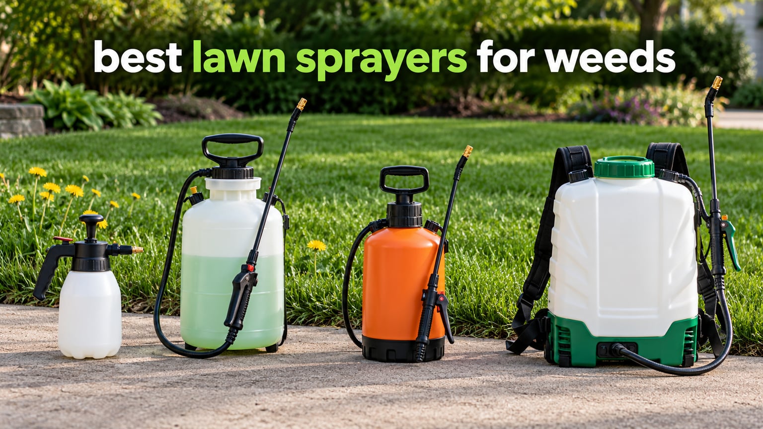 best lawn sprayers for weeds
