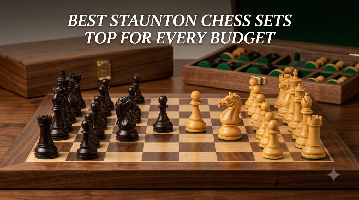 best staunton chess sets top for every budget