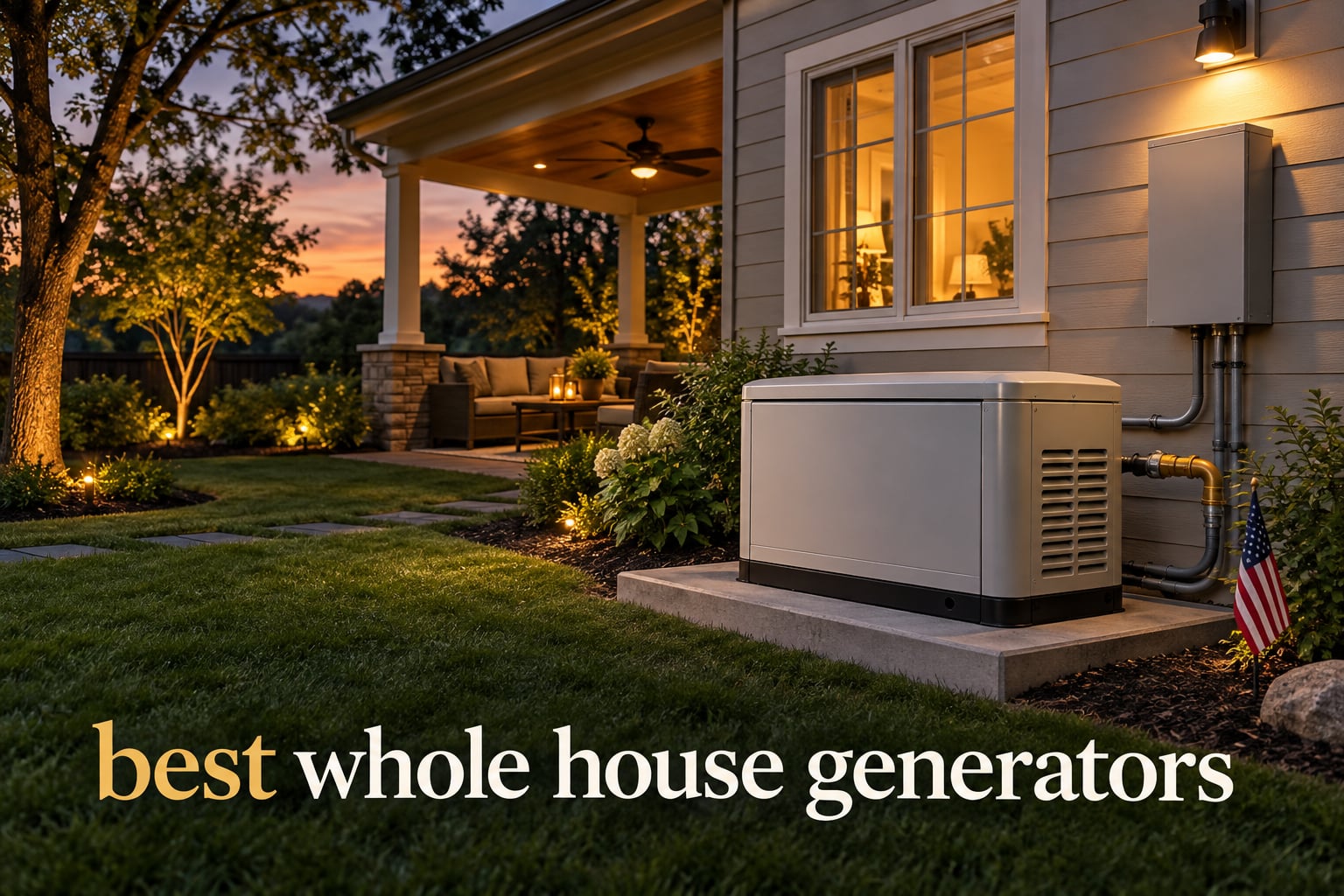best whole house generators
