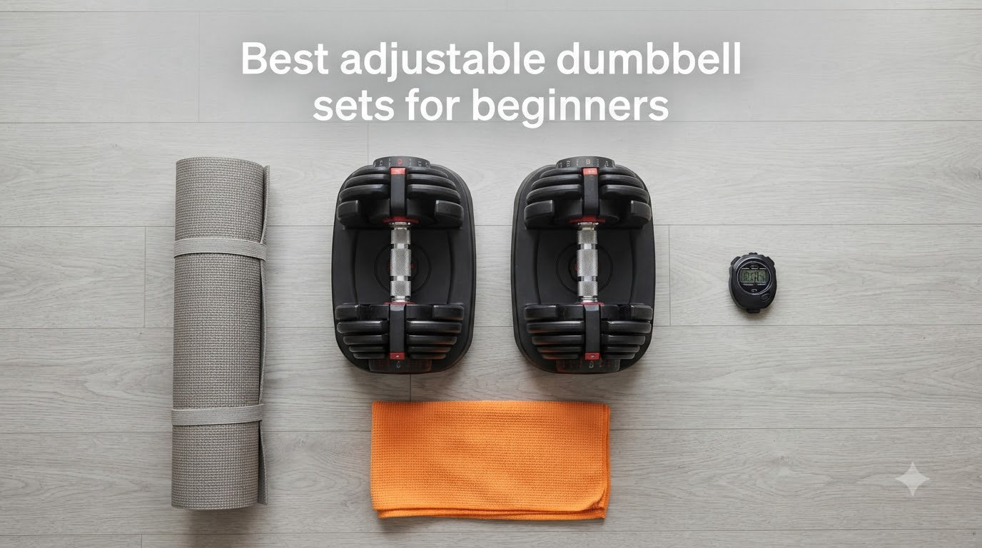 Best adjustable dumbbell sets for beginners