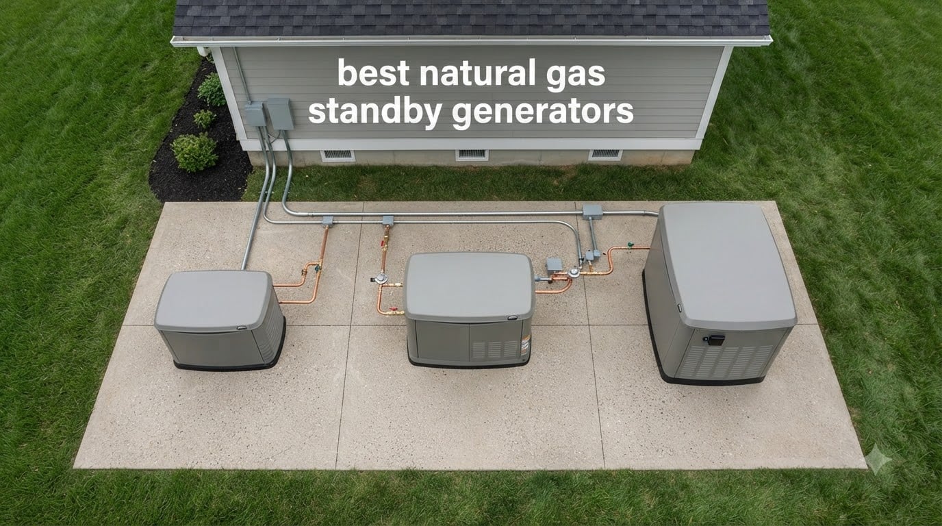 best natural gas standby generators