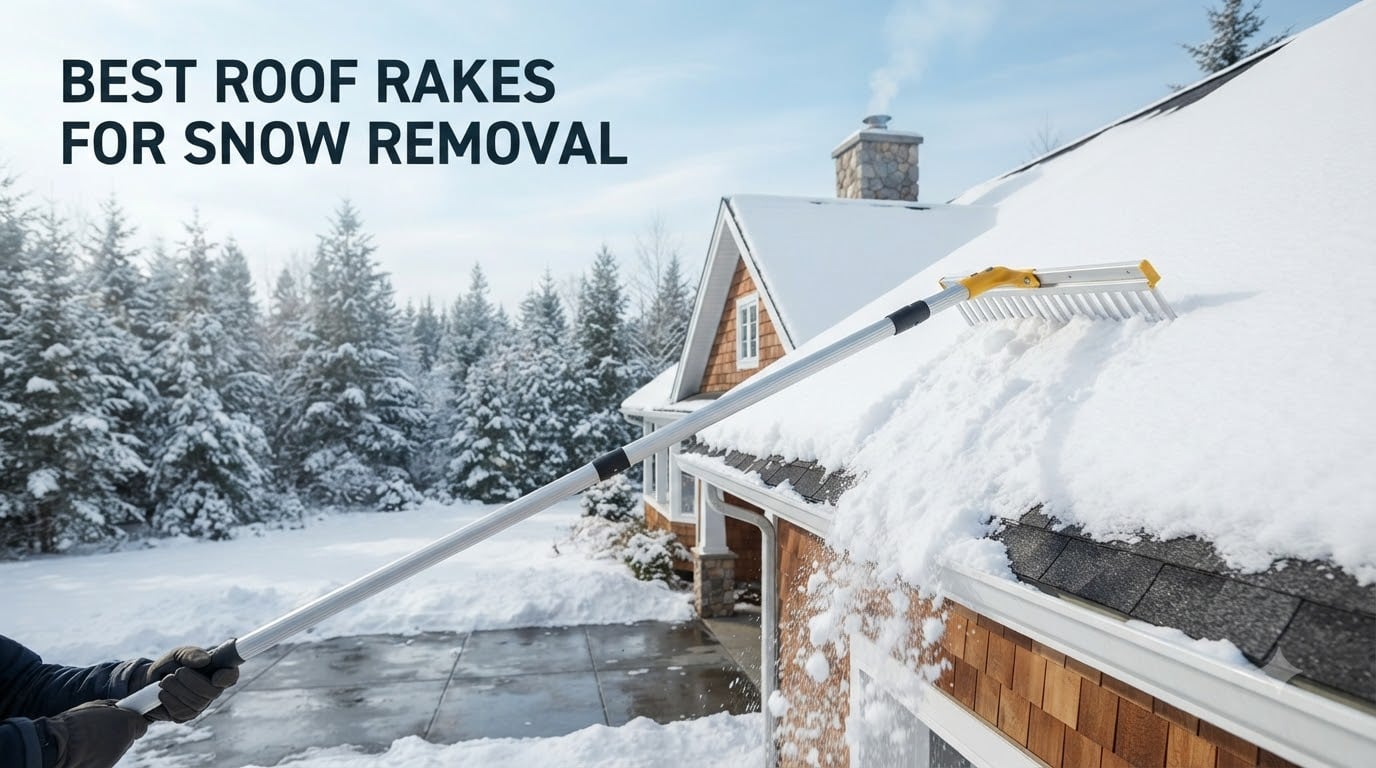 best roof rakes for snow removal
