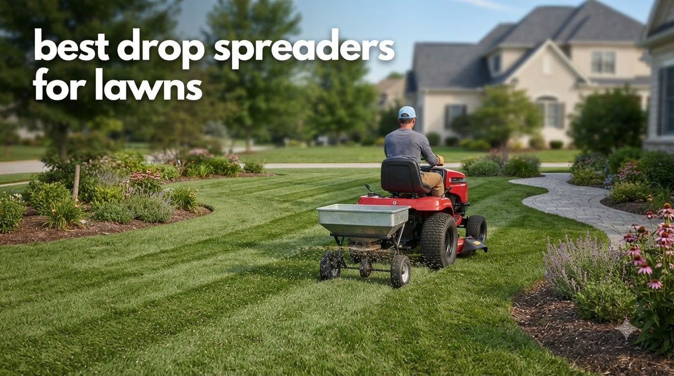 best drop spreaders for lawns