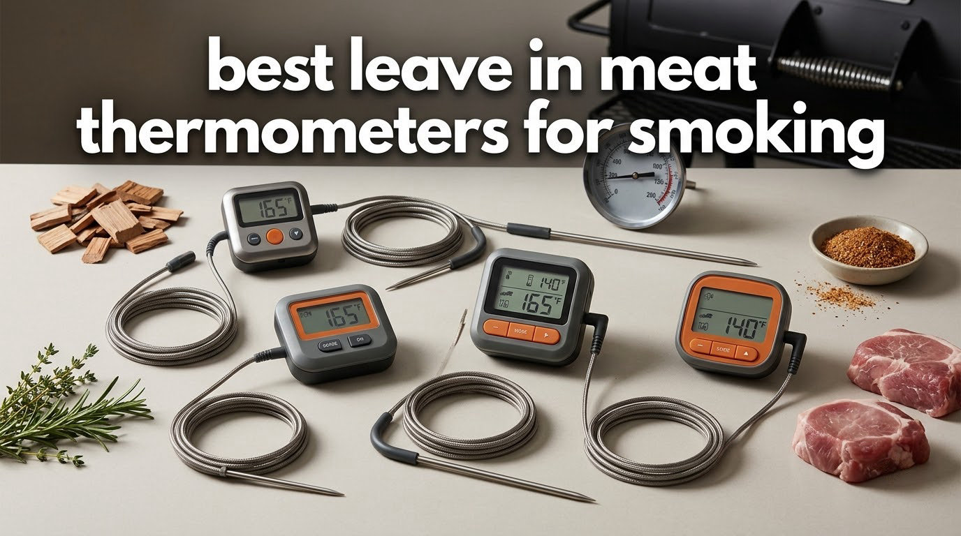 best leave in meat thermometers for smoking