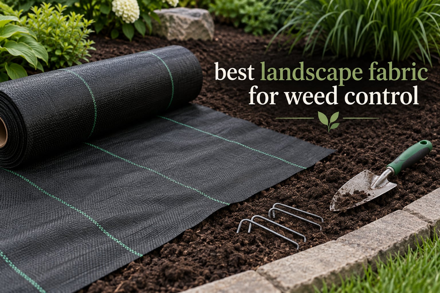 best landscape fabric for weed control