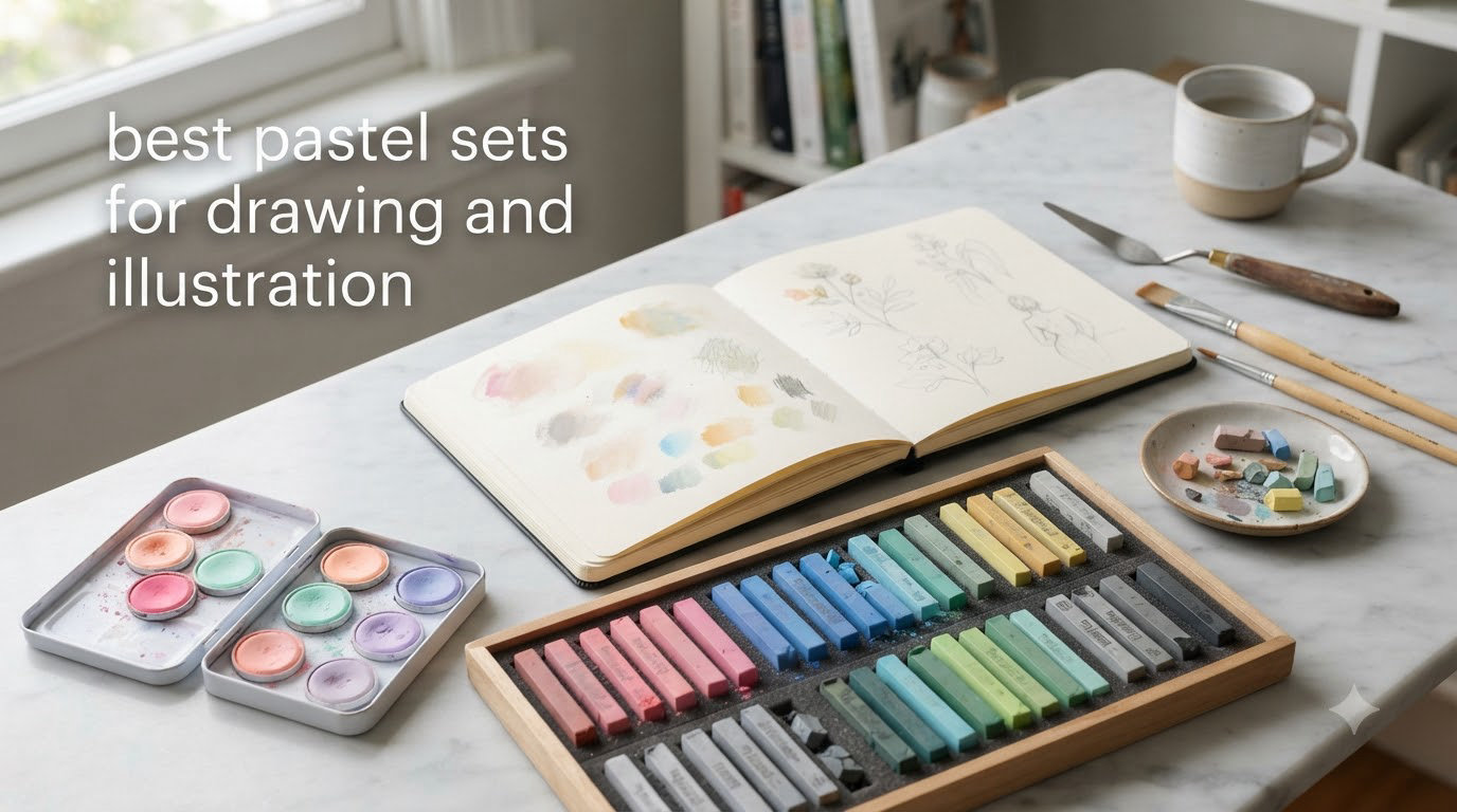 best pastel sets for drawing and illustration