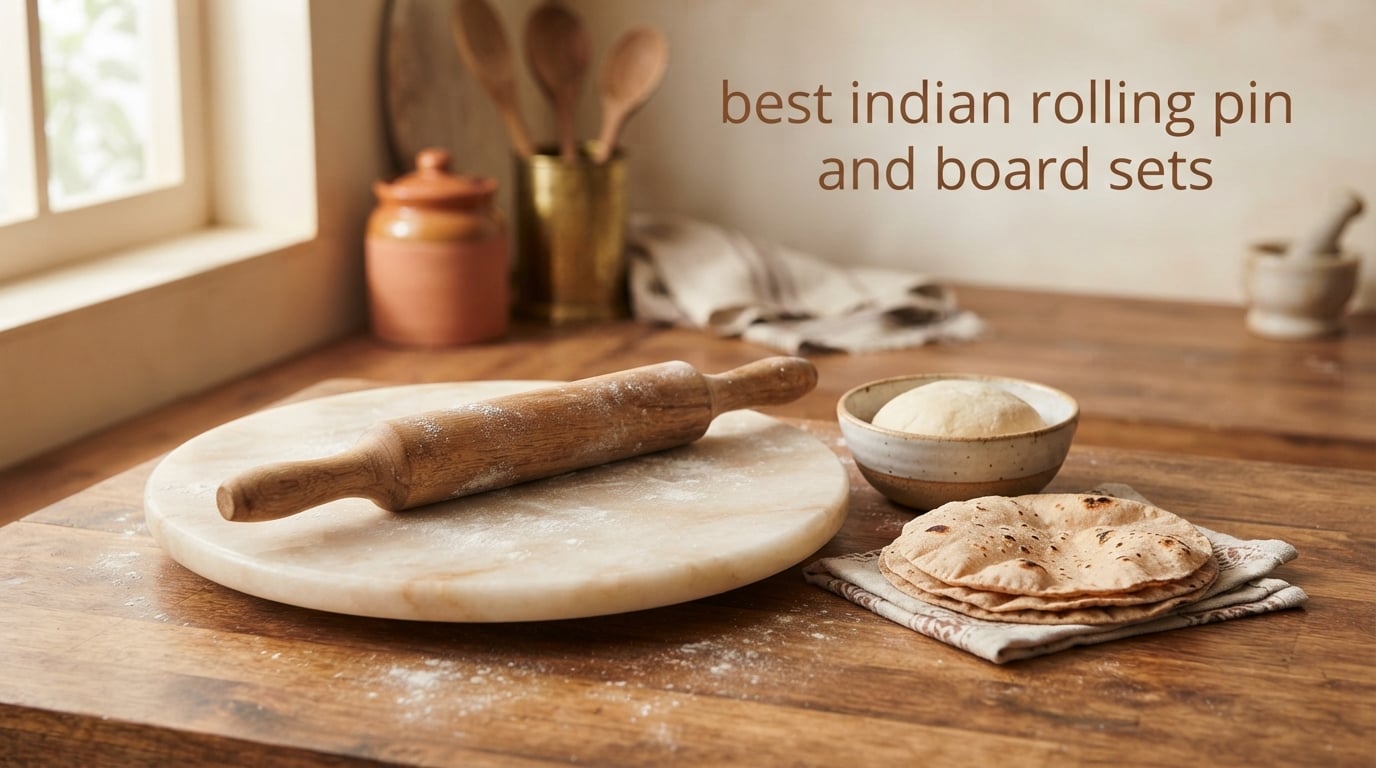 best indian rolling pin and board sets