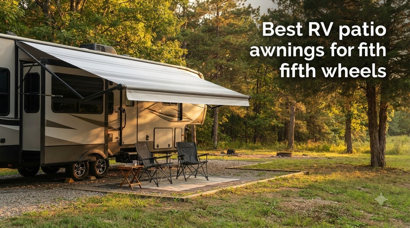 Best RV patio awnings for fifth wheels