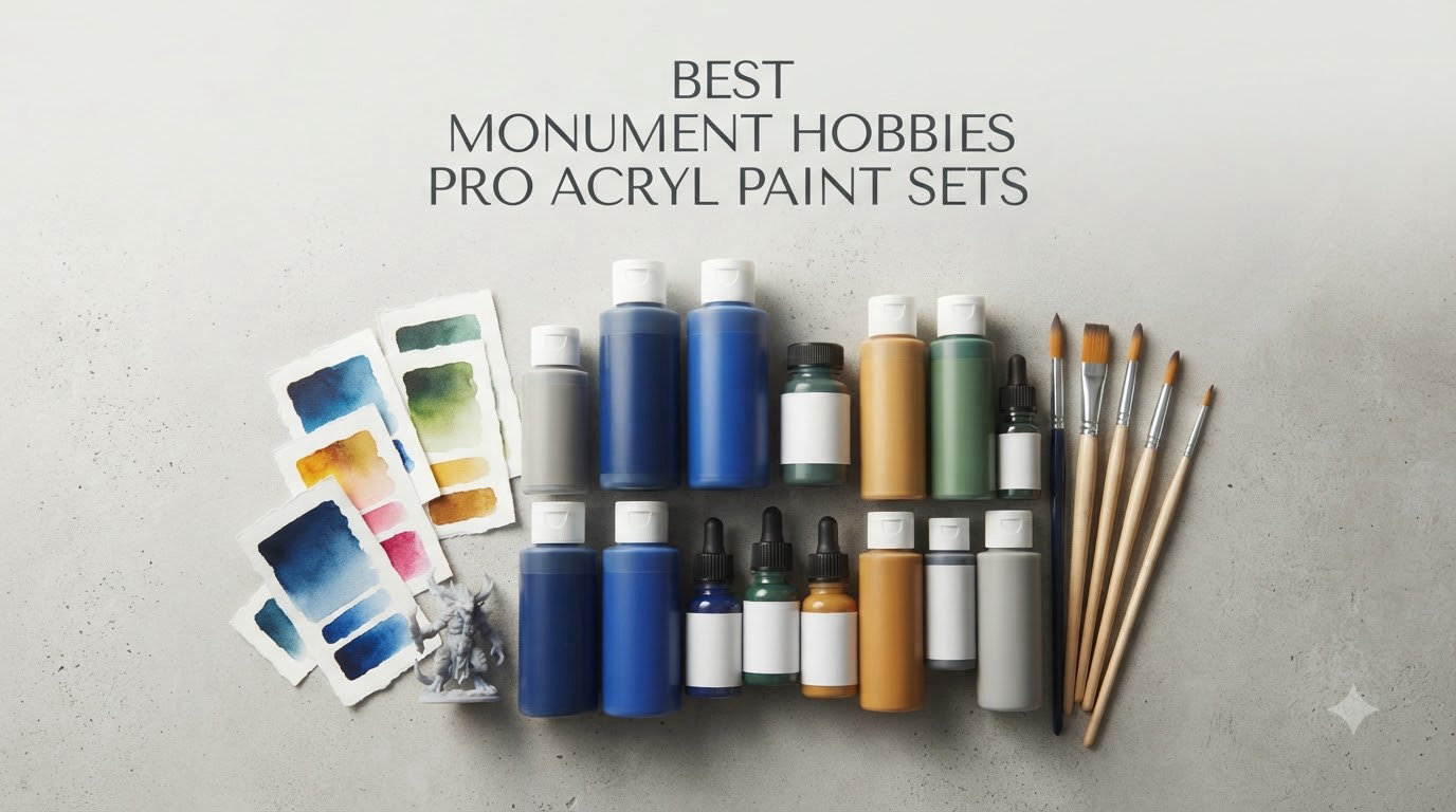best monument hobbies pro acryl paint sets