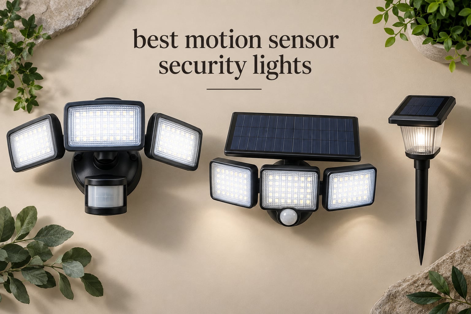 best motion sensor security lights