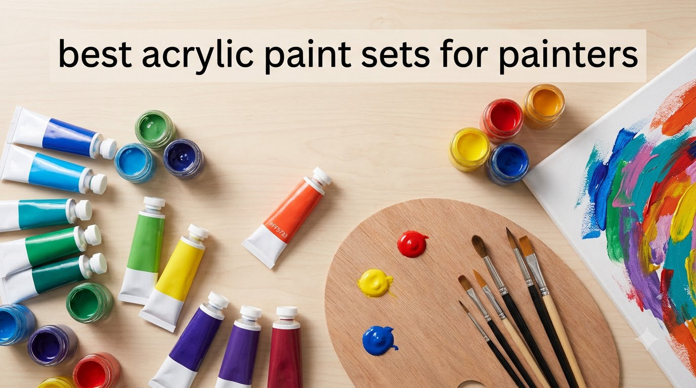 best acrylic paint sets for painters