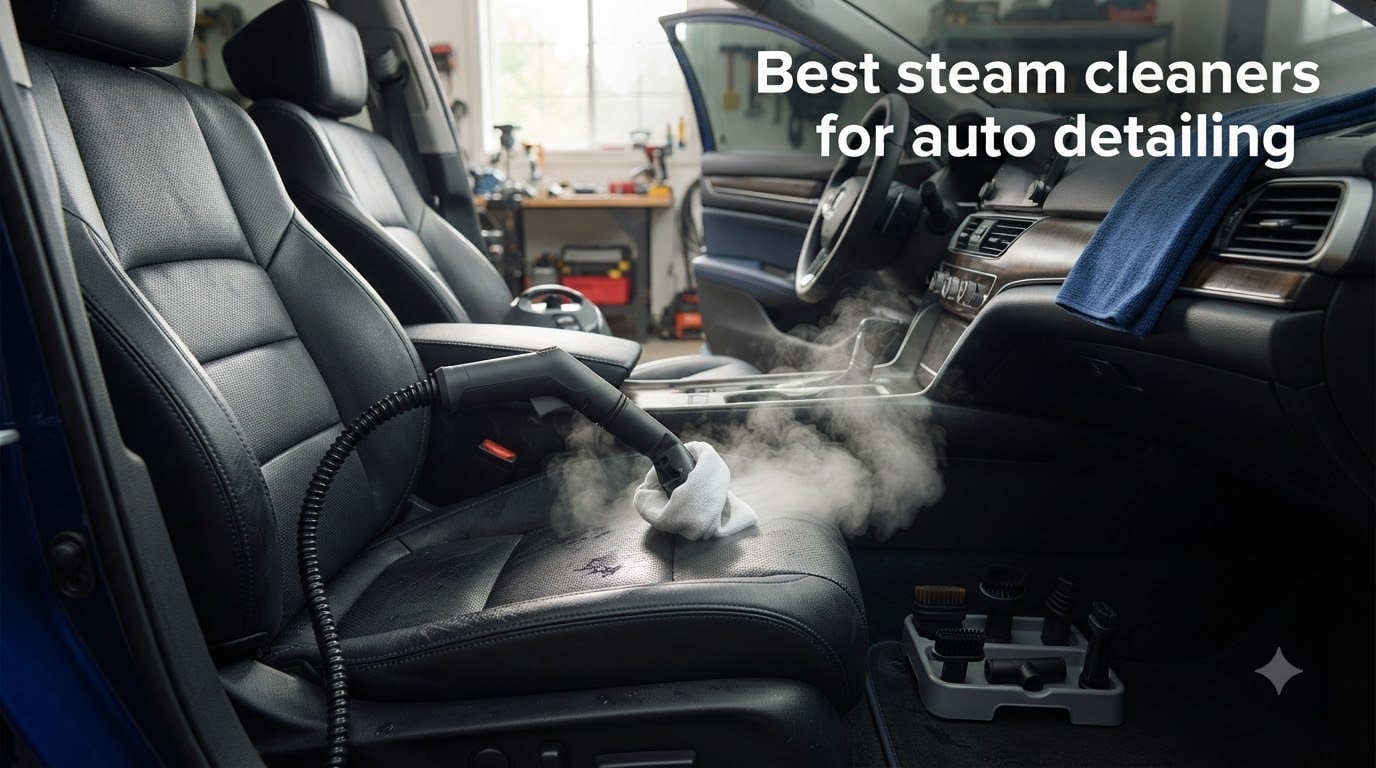 Best steam cleaners for auto detailing