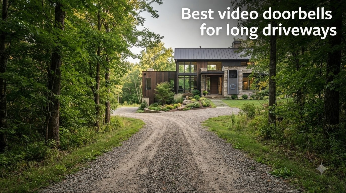 Best video doorbells for long driveways