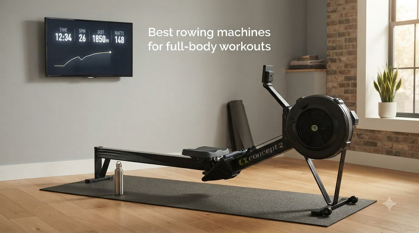 Best rowing machines for full-body workouts