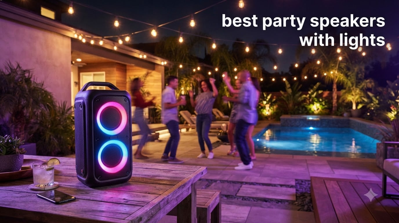 best party speakers with lights