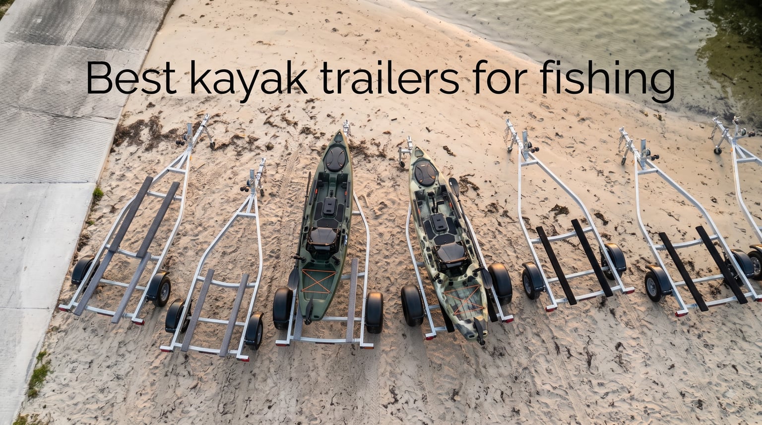 Best kayak trailers for fishing