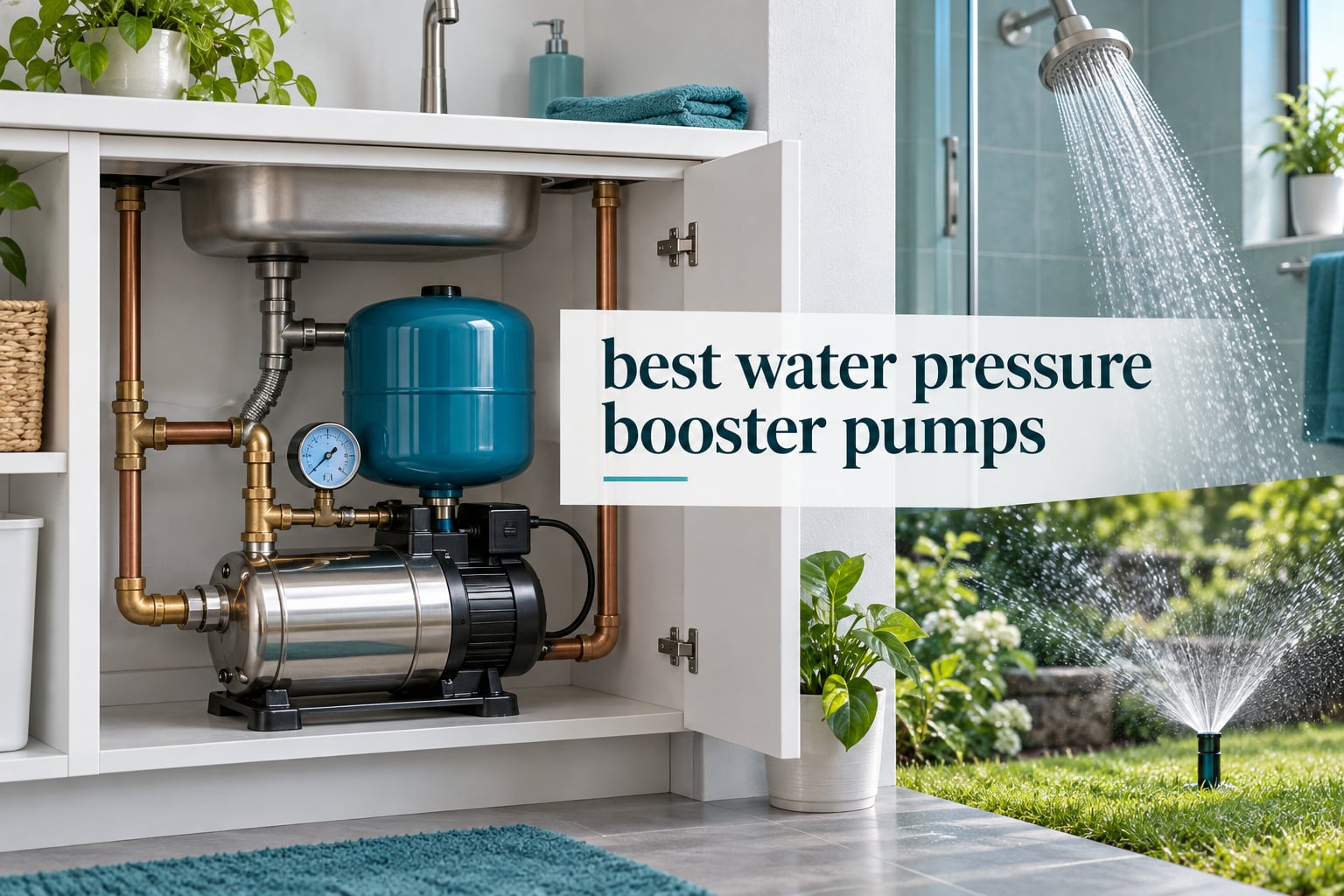 best water pressure booster pumps