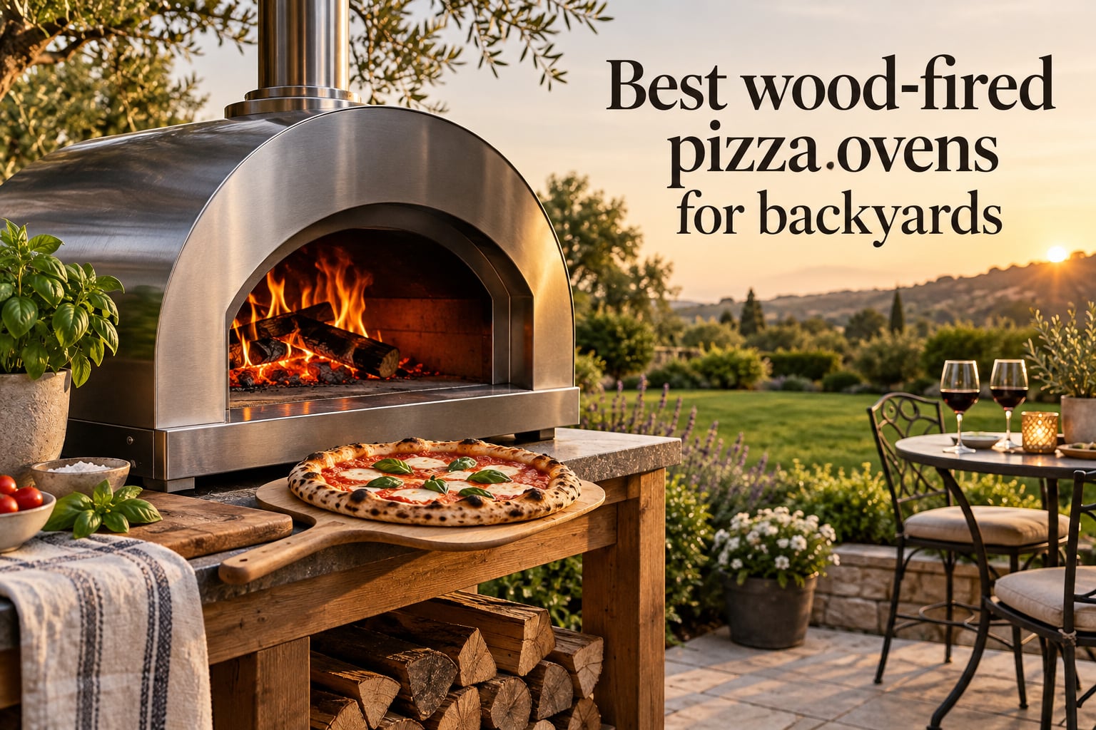 Best wood-fired pizza ovens for backyards