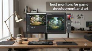 best monitors for game development and art