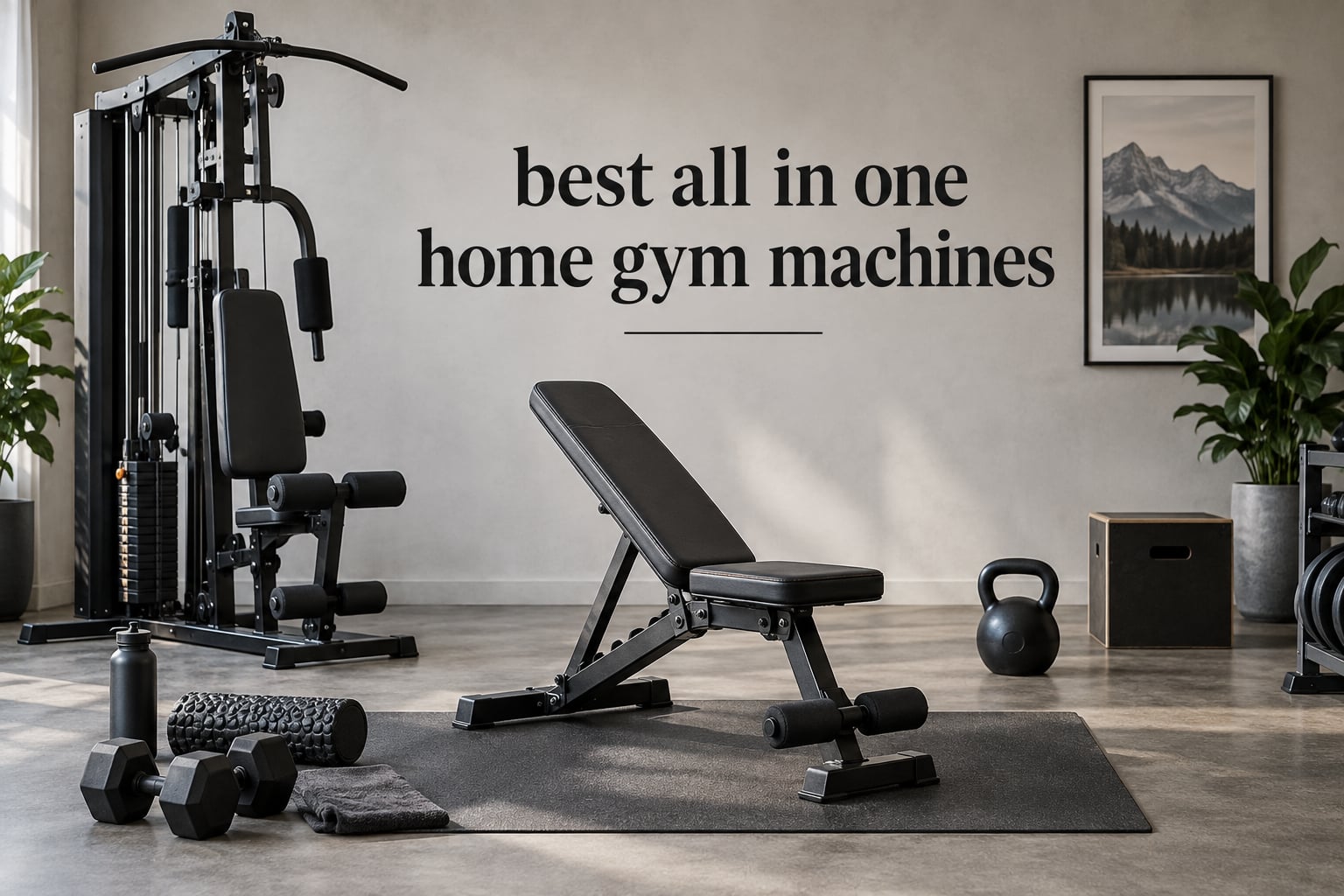 best all in one home gym machines