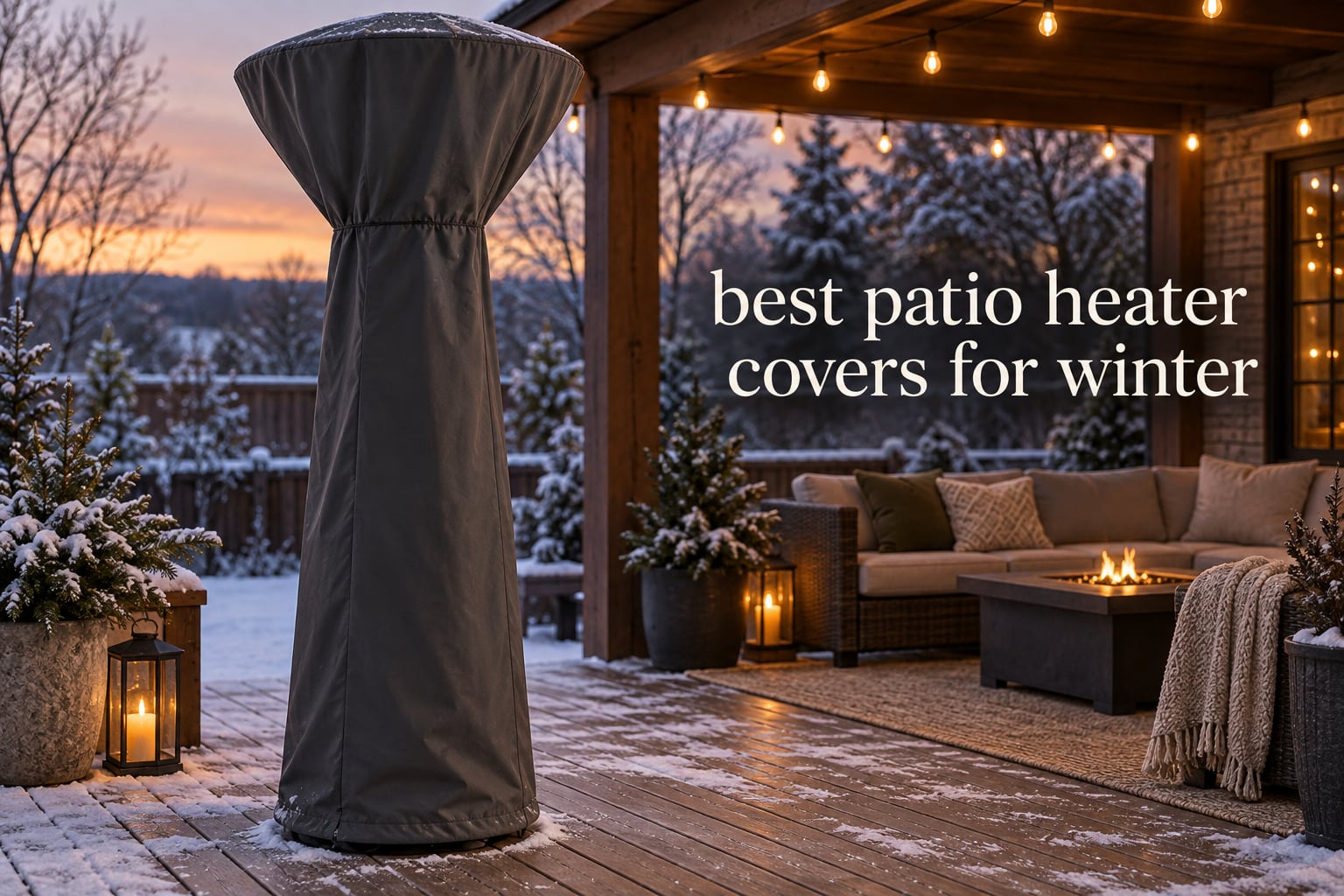 best patio heater covers for winter