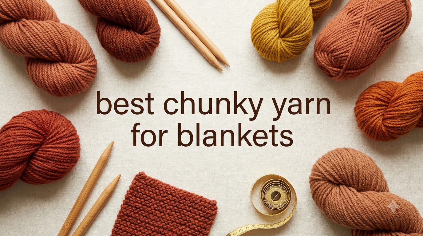 best chunky yarn for blankets