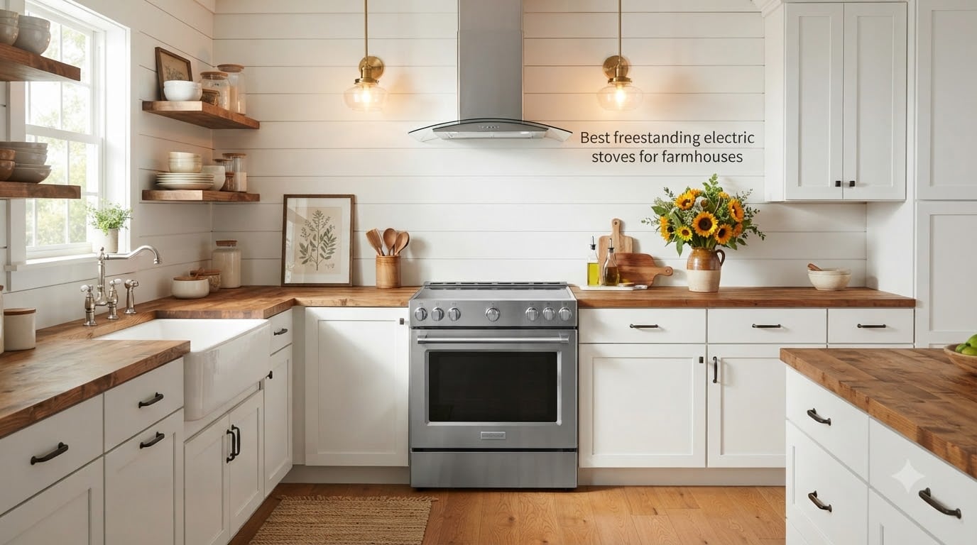 Best freestanding electric stoves for farmhouses