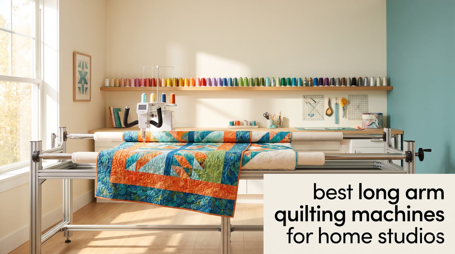 best long arm quilting machines for home studios