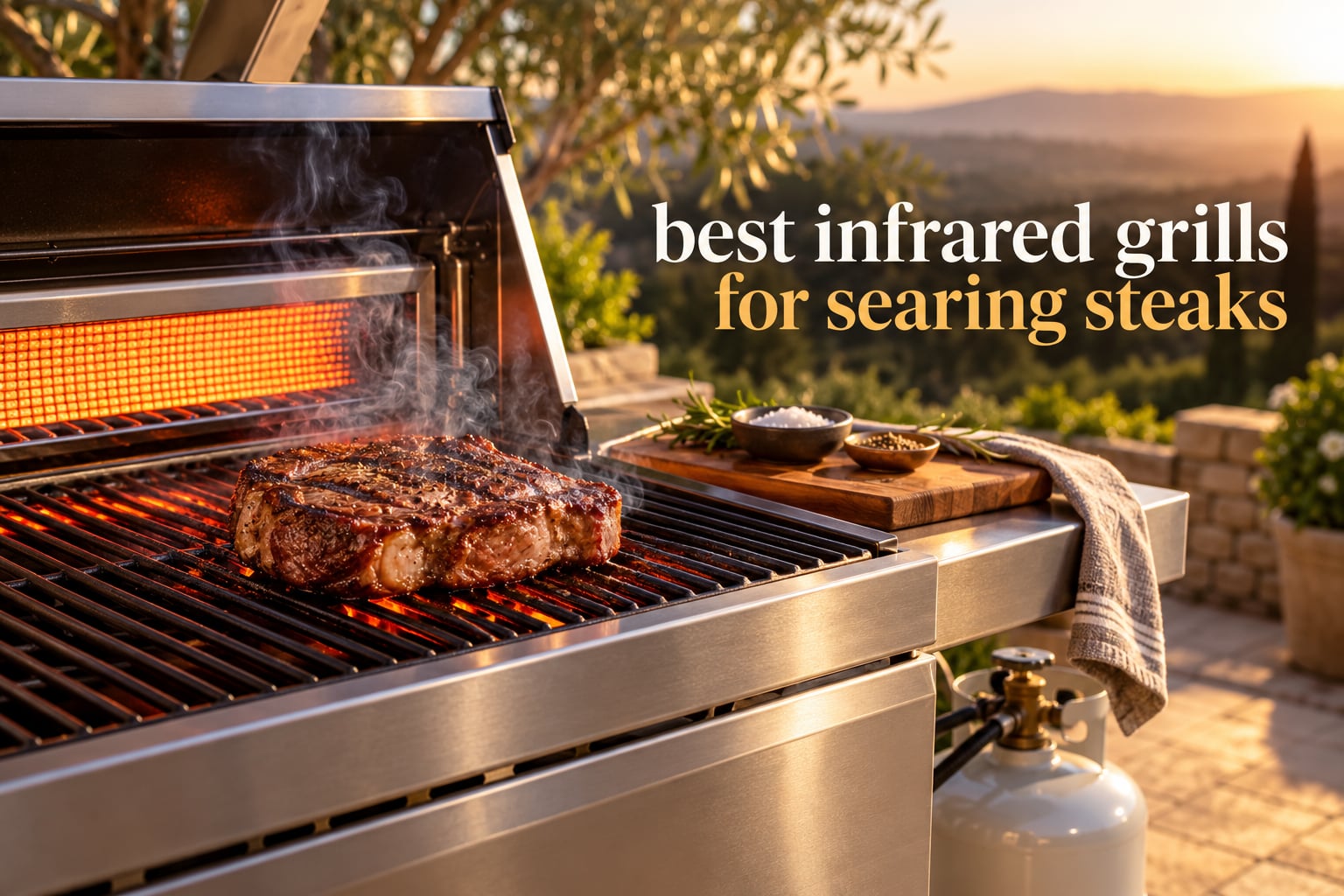 best infrared grills for searing steaks
