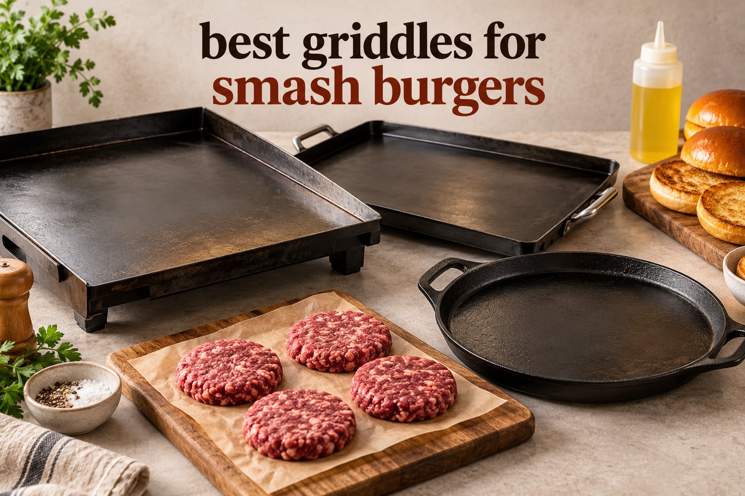 best griddles for smash burgers