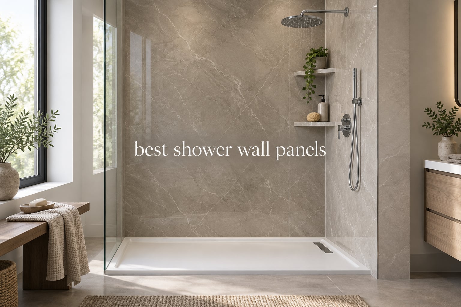 best shower wall panels