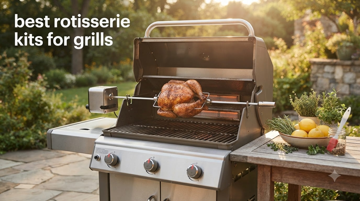 best rotisserie kits for grills