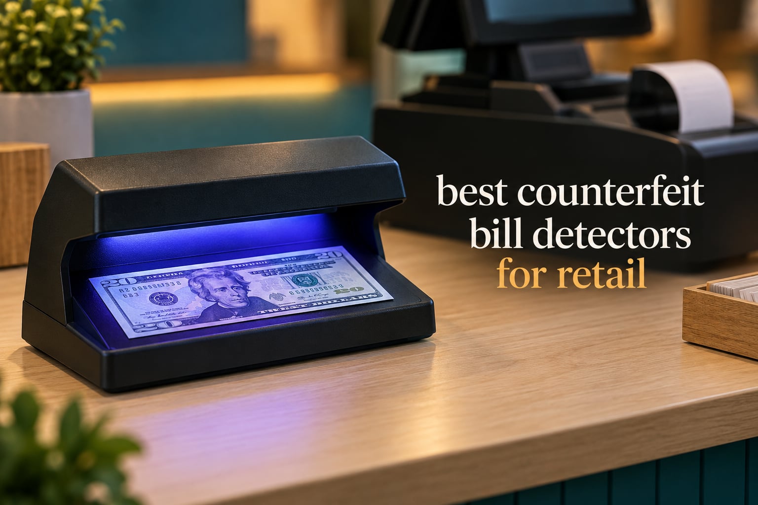 best counterfeit bill detectors for retail