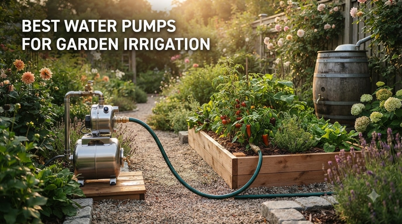 best water pumps for garden irrigation