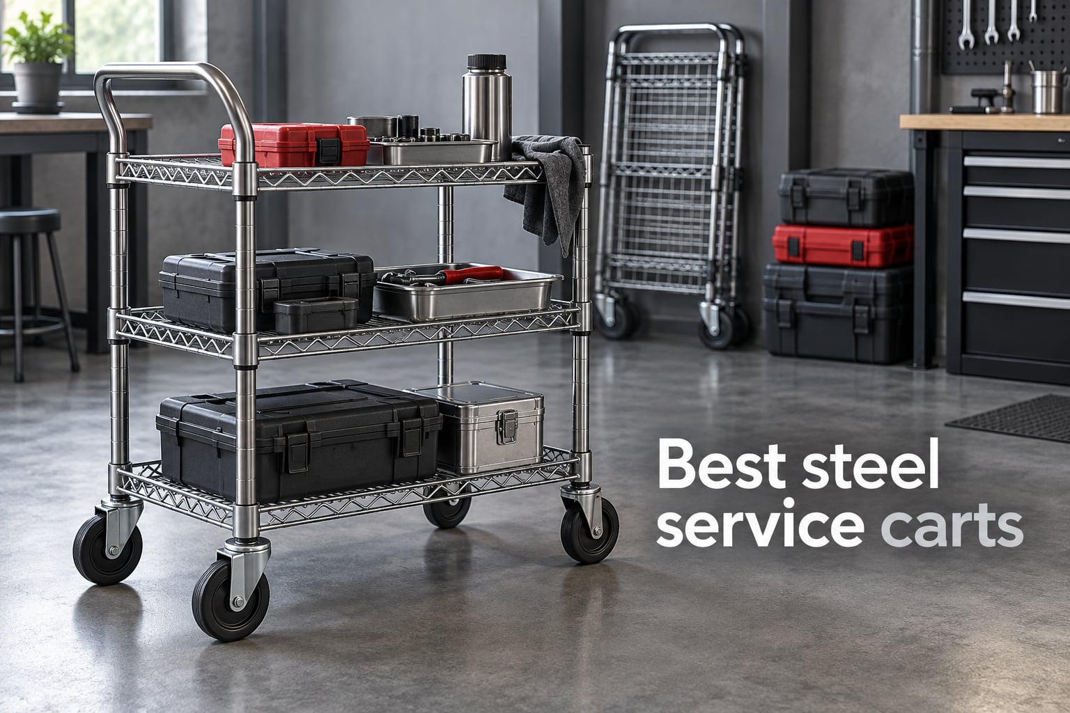 Best steel service carts
