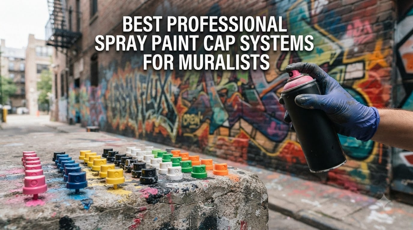 best professional spray paint cap systems for muralists