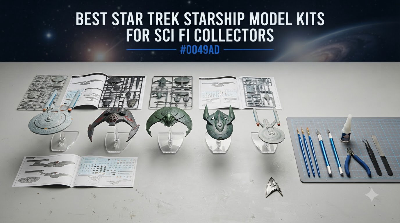 best star trek starship model kits for sci fi collectors