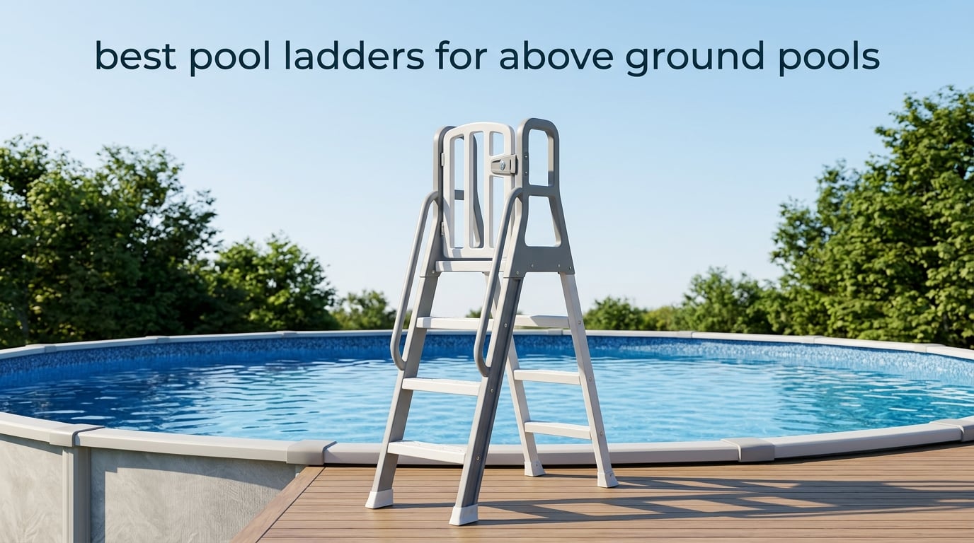 best pool ladders for above ground pools