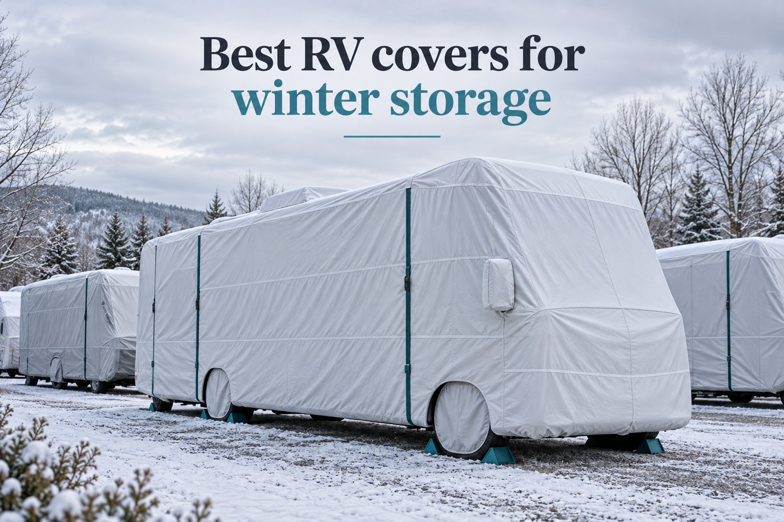 Best RV covers for winter storage