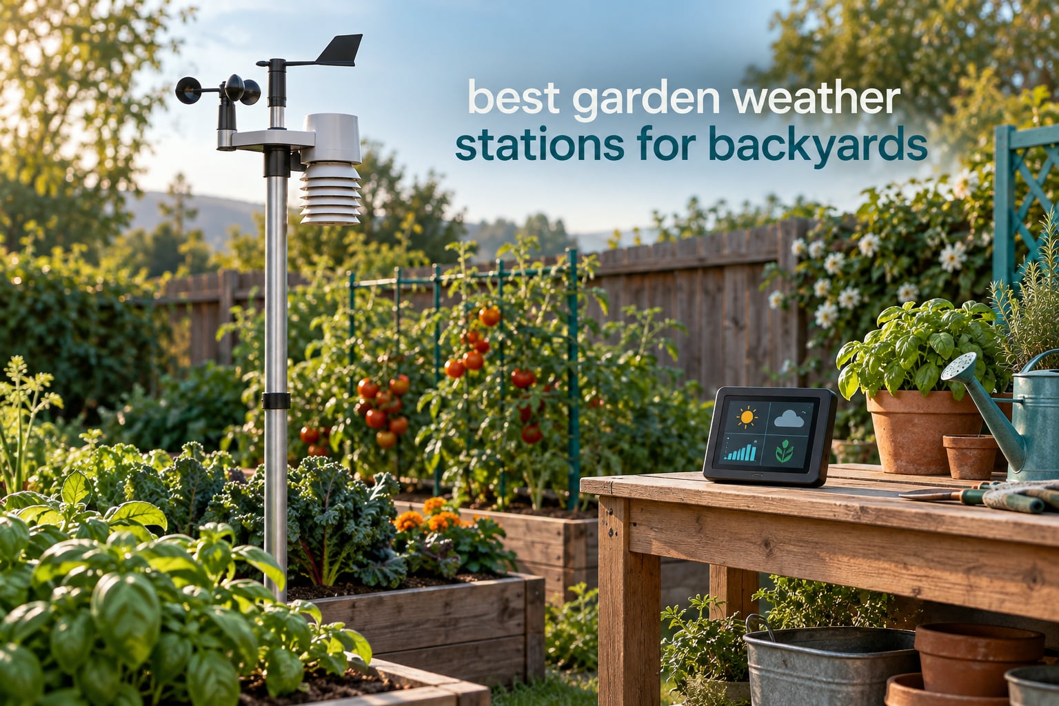 best garden weather stations for backyards
