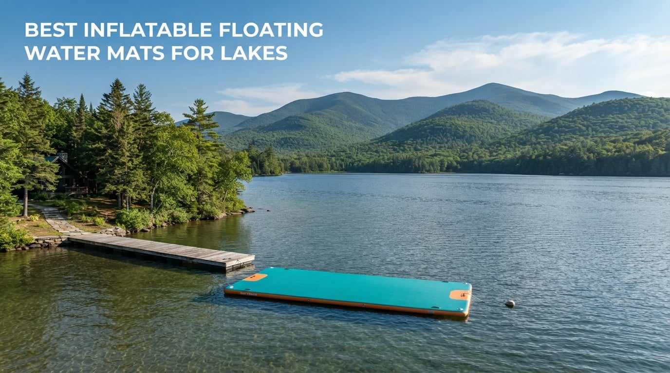 best inflatable floating water mats for lakes