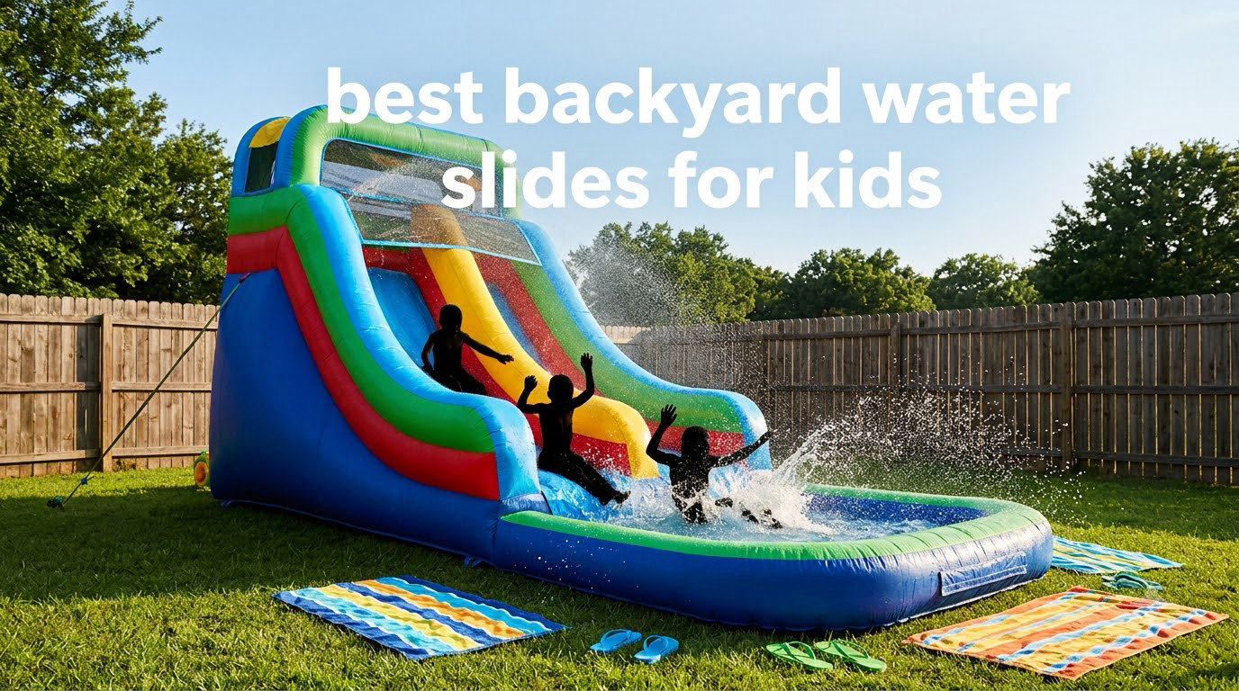 best backyard water slides for kids