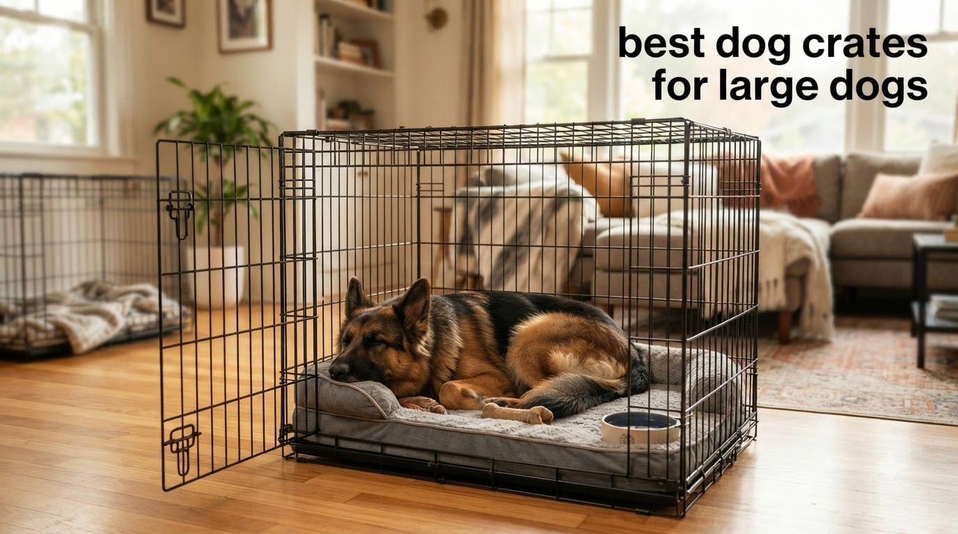 best dog crates for large dogs