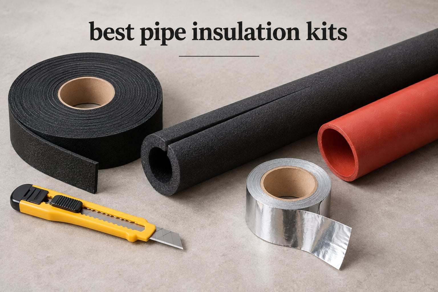 best pipe insulation kits