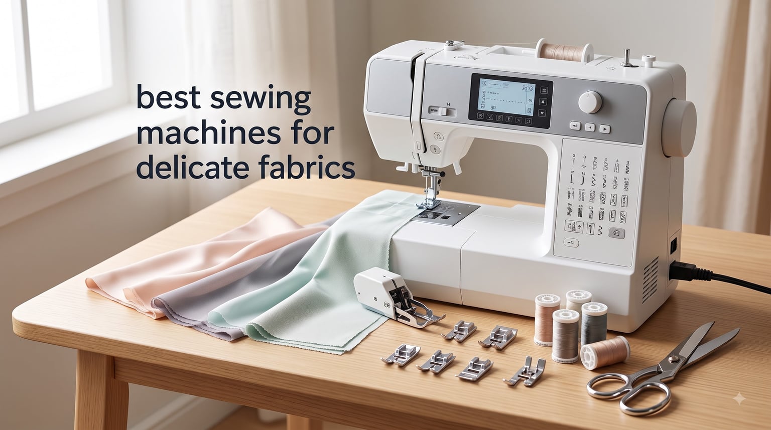 best sewing machines for delicate fabrics