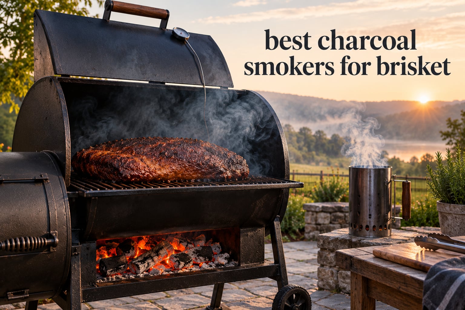 best charcoal smokers for brisket