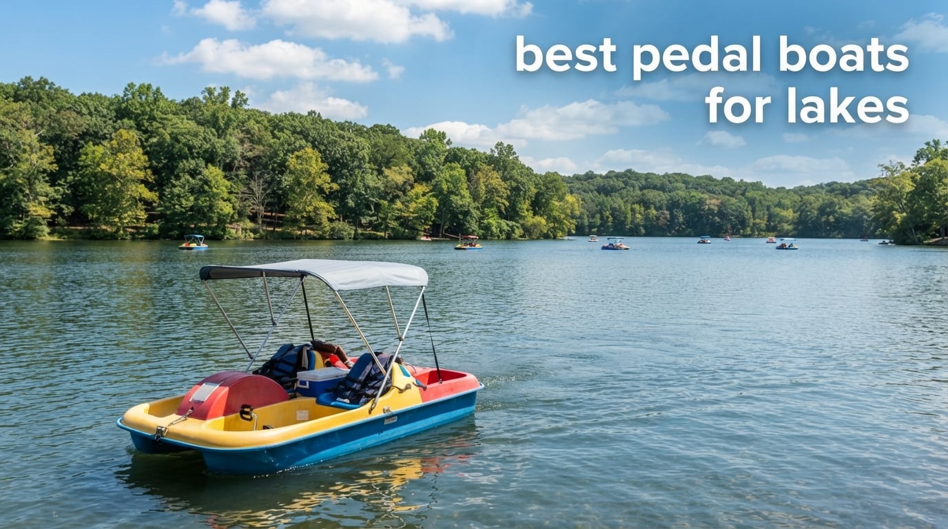 best pedal boats for lakes